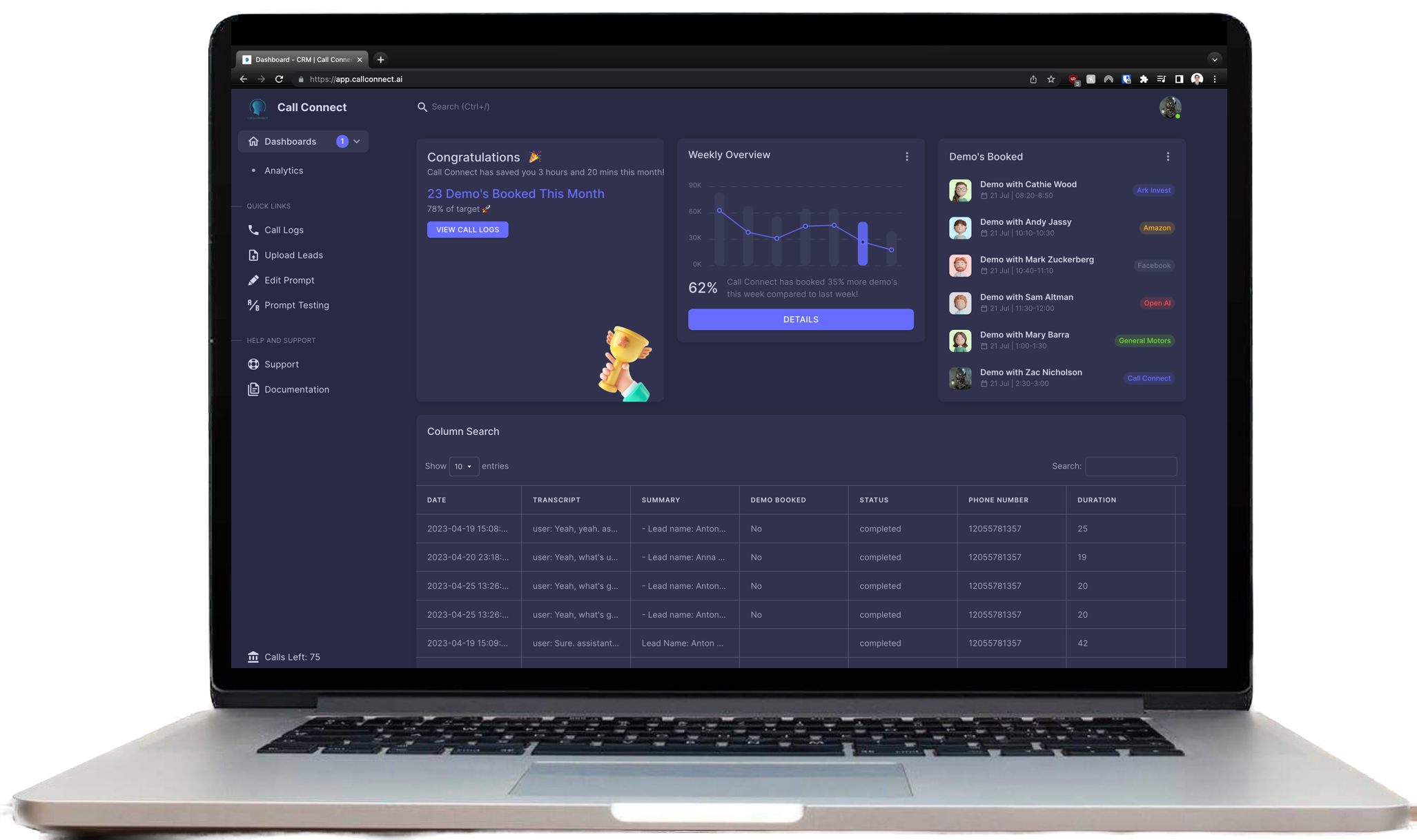 Automate Your Sales Calls with Namely AI